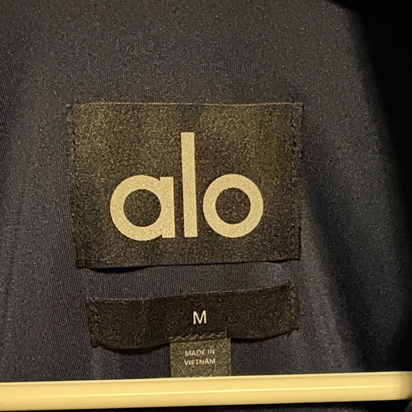 ALO Yoga Ribbed Velour Cropped Mountain Side Jacket - Picture 4 of 8